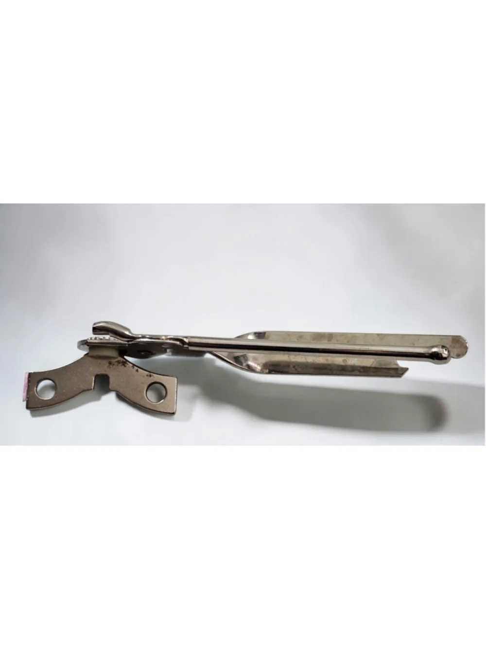 Vintage 1960s EKCO Miracle Can Opener 885 USA Chrome Metal Kitchen Tool